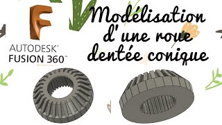 FUSION3D60ROUE CONIQUE DENTÉE [upl. by Atauqal]