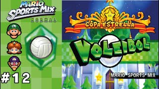 Mario Sports Mix  12  Copa Estrella  Voleibol Esmeralda de la Primavera  Modo Normal [upl. by Eleph316]