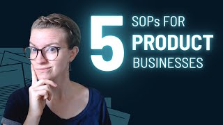 5 SOP Examples Every Product Business MUST Create [upl. by Jardena]