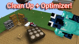 Cleaning Up The Island and Making an Optimizer Cubecraft Skyblock Ep 15 [upl. by Yaluz]