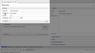 Maven Tutorial 7  Creating a Simple Project  Part 2 [upl. by Enelyk162]