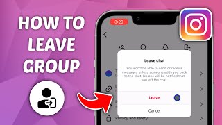 How to Leave A Group in Instagram [upl. by Morris]