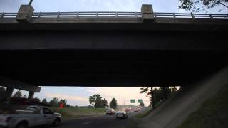 New flyover bridge opens on Johnson Road at I485 [upl. by Anihta]