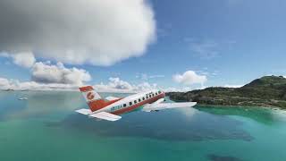 Next Gen EMB110 Bandeirante for MSFS Saint Barts Landing [upl. by Nnaeirual621]