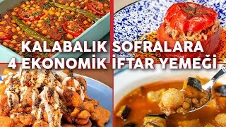 Kalabalık Sofralara 4 Ekonomik İftar Yemeği [upl. by Norag]