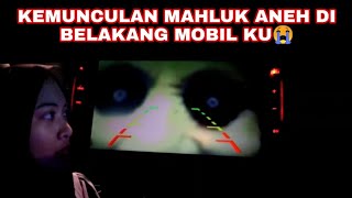 TOLONG ADA KEMUNCULAN MAHLUK ANEH DI BELAKANG MOBIL KU😭 [upl. by Nannek]