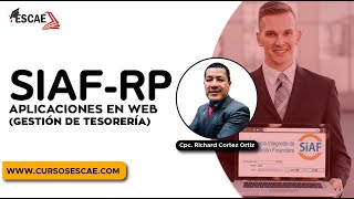 CURSO APLICACIONES EN WEB GESTIÓN DE TESORERIA  SIAF RP  2024 [upl. by Loriner]