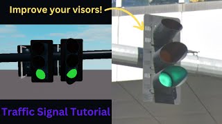 Level Up Your Visors Simple Traffic Light Tutorial for Roblox Studio [upl. by Chaiken]