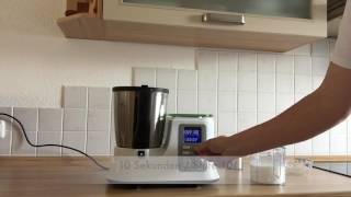 Schneller Eiskaffee Aldi QuiggStudio Küchenmaschine  ThermomixKlon [upl. by Primo578]