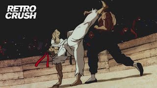 Ryu Vs Fei Long  Street Fighter II The Animated Movie  RetroCrush [upl. by Caitlin]