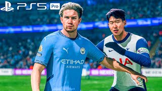 FC 25 Manchester City vs Tottenham  PS5 PRO Gameplay 4K 60FPS [upl. by Anin337]