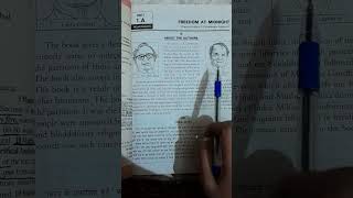 BA5th Sem Freedom at Midnight Chapter 1 English story Punjab University [upl. by Eniamart]