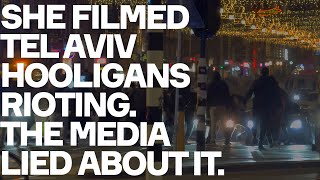 Witness To Israeli Hooligan Rampage Exposes How Media LIED About Her Footage [upl. by Xylon]