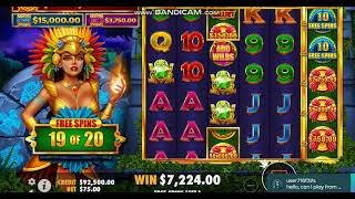 Firebird Spirit Slot Bonus Games MEGA WIN slot casino jackpot [upl. by Anairuy407]