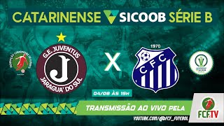 AO VIVO  JUVENTUS X CARAVAGGIO  CATARINENSE SICOOB SÉRIE B 2024  SEMIFINAL [upl. by Luigino]