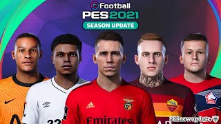 PES 2021 New Facepack V55 [upl. by Eelitan]