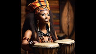 Breathtaking African Rhythms Immerse Yourself in the Hypnotic Sound Effects of DrumBeat Instrumental [upl. by Hollie133]