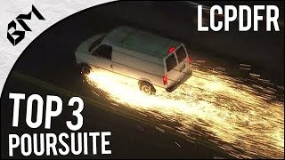 TOP 3 LCPDFR  COURSE POURSUITE EPIC [upl. by Helsell]