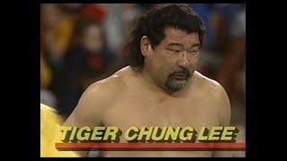 Wrestling quotJobberquot Tiger Chung Lee 1986 [upl. by Gabor]