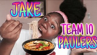 SHRIMP RAMEN NOODLES Jake paul [upl. by Agnizn876]