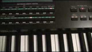 Yamaha DX1 Vintage Keyboard FM Synthesizer DX 1 [upl. by Netsyrk71]