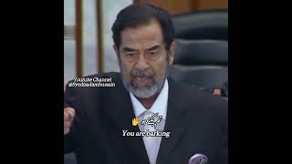 Saddam Hussein receive death sentencesaddameditsvirashortssaddamtrendingyoutubeshortsytshorts [upl. by Sinnard]