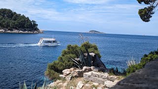 Cavtat Croatia timelapse of city beach 🇭🇷🌞🌞 [upl. by Attenreb]