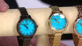 Ecclissi Sleeping Beauty Turquoise Sterling Silver Watch on QVC [upl. by Amargo746]