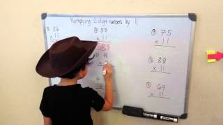 Multiplying 2digit numbers by 11 Trick [upl. by Ykcul]