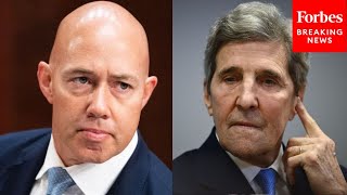 Nobody Voted For You Brian Mast Directly Confronts John Kerry Over His Role As Climate Czar [upl. by Sams]