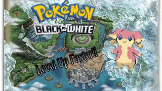 Pokemon Black N WhiteBest place to level up your Pokemon before elite four [upl. by Vasilis729]