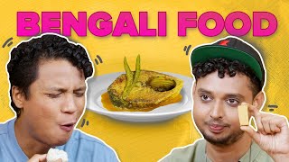 We Tried Bengali Food  BuzzFeed India [upl. by Annel]