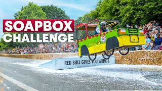 YouTubers Vs Soapbox Challenge Red Bull Soapbox Race London 🏁 [upl. by Freud]