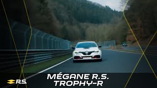 Renault Mégane RS TrophyR 2019 Nürburgring Nordschleife lap record [upl. by Airotal709]