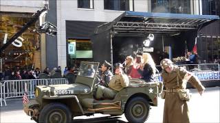 Veterans Day Parade NYC 2013 [upl. by Atiniv472]