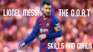 Lionel Messi  Skills amp Goals  The GOAT 🐏⚽✨ [upl. by Galang761]