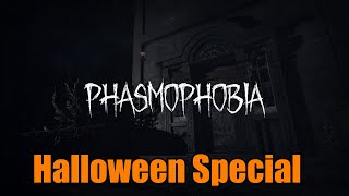 Going Ghost Hunting  Phasmophobia quotHalloween Specialquot Multiplayer Gameplay [upl. by Deeann]