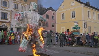 Fasching  Faschingsdienstag 2018 in Mauthausen [upl. by Einoj416]