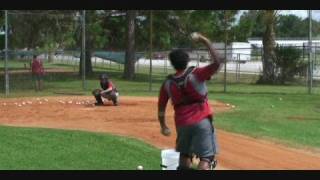 Catchers Receiving Drills at The Baseball Academy [upl. by Des]