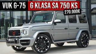 Test VUK G75  G klasa sa 750 ks Monstrum od 270000€ polovan [upl. by Wagstaff]