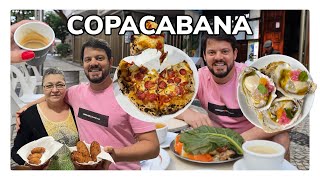 ⏰ 24 horas provando AS MELHORES COMIDAS de COPACABANA  Rio de Janeiro  RIO4FUNo [upl. by Cletis202]