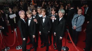 BTS  2019 Grammy Awards  Red Carpet Compilation [upl. by Leveridge]