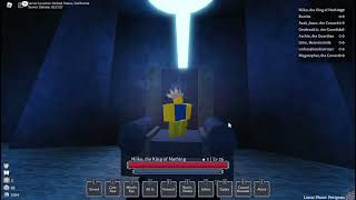 Roblox Verdant Moon  Glitched Inside King of Nothing Boss Room [upl. by Etterual]