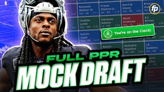 2024 Fantasy Football Mock Draft  PPR Expert Picks [upl. by Anihsit]