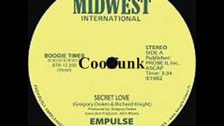 Empulse  Secret Love 12quot BoogieFunk 1982 [upl. by Nylknarf419]