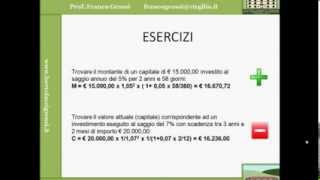 MATEMATICA FINANZIARIA LEZIONE 5 [upl. by Eical]