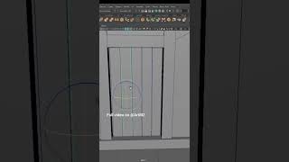 Medieval House Window Door 3d modeling Autodesk Maya tutorial [upl. by China487]