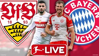 🔴 VfB Stuttgart  FC Bayern München  Bundesliga 32 Spieltag  Watchparty [upl. by Noreen]