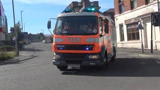 Blackburn first pump turnout  Lancashire fire and rescue service [upl. by Luaped]