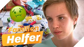 Simon 11 müllt sein Zimmer zu Warum mutiert er zum Messie  Die Familienhelfer  SAT1 [upl. by Haon]